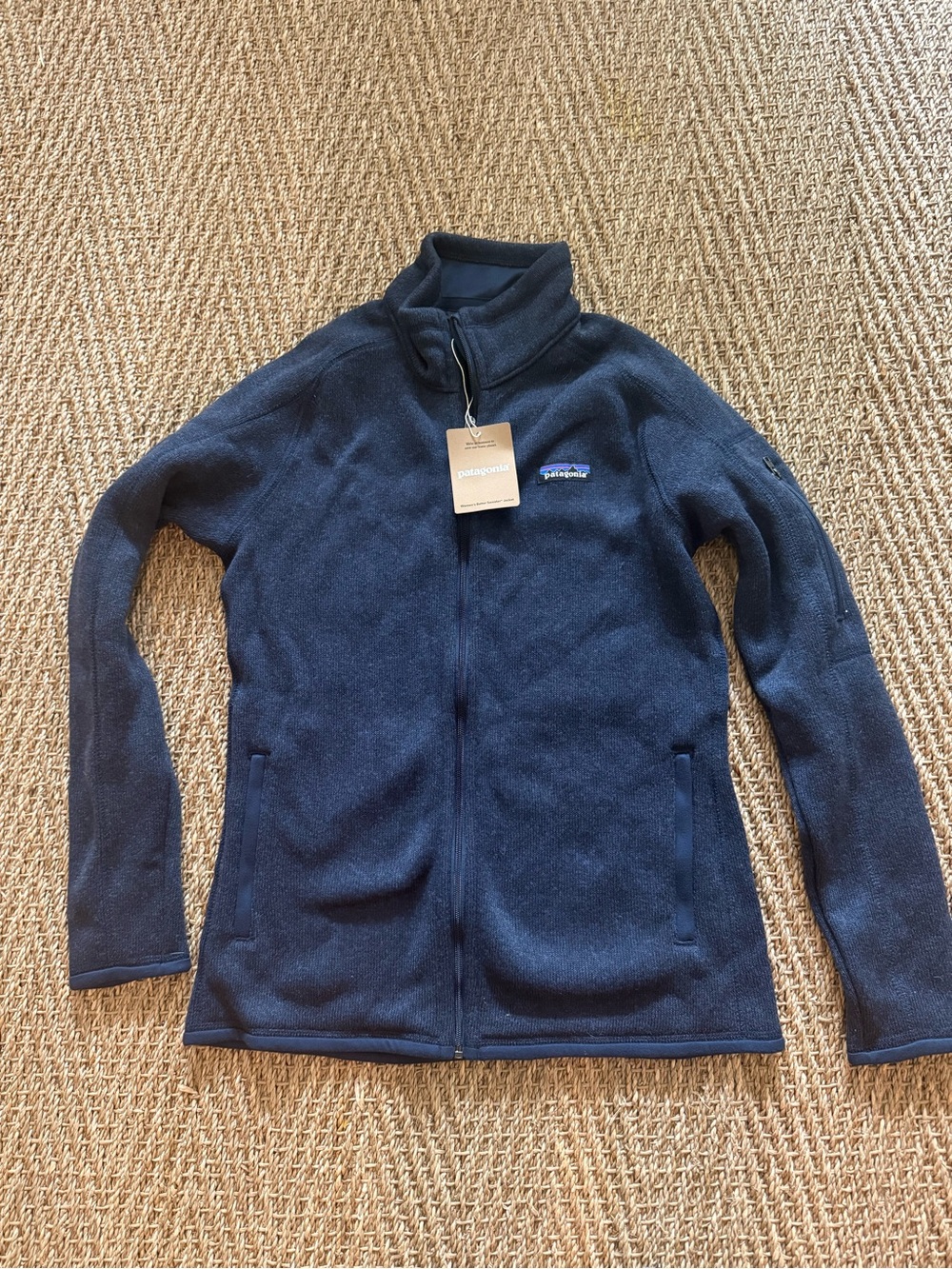 Patagonia Women’s Navy Full-Zip Fleece Jacket